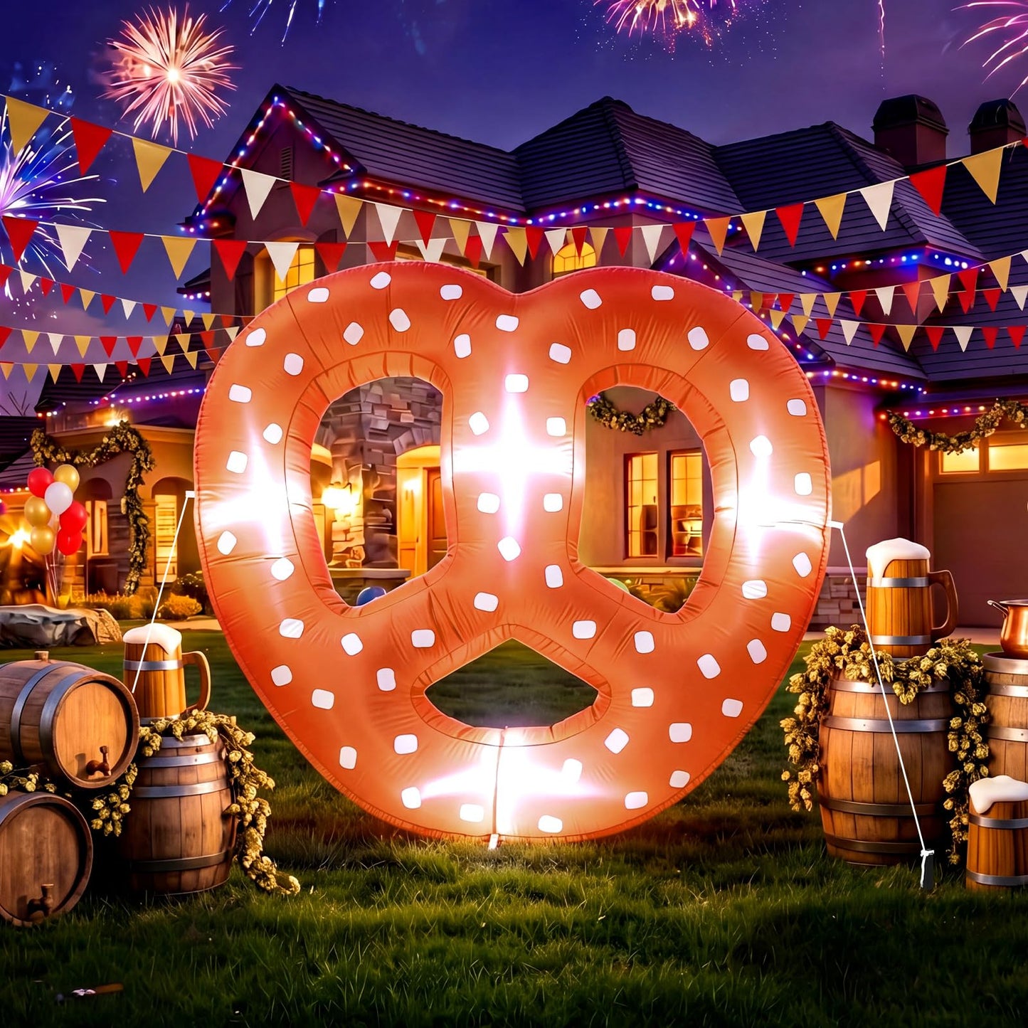 LED Inflatable Arch for Outdoor Parties and Events