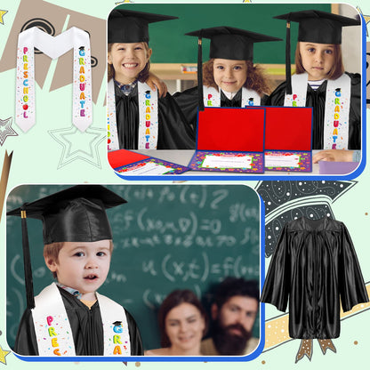24-Piece 2026 Preschool Graduation Cap and Gown Set