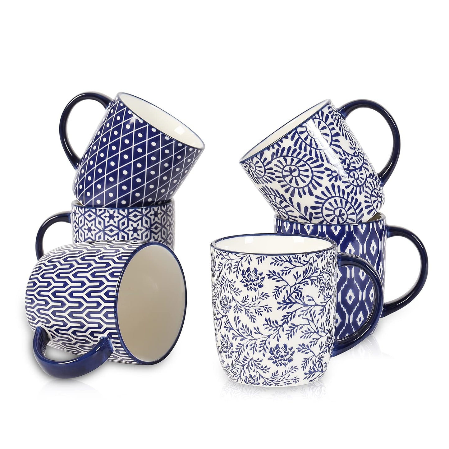 Selamica Printing Mug Set of 6