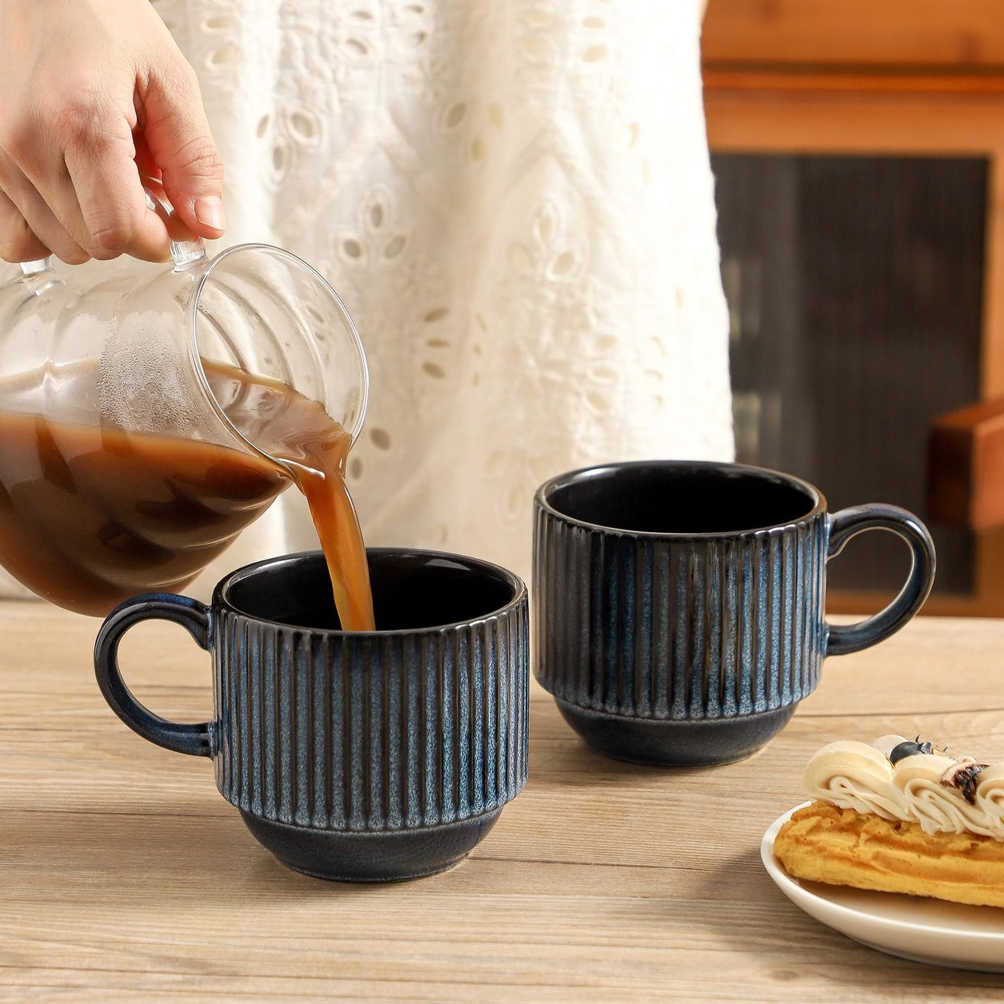 glowworm stackable mugs