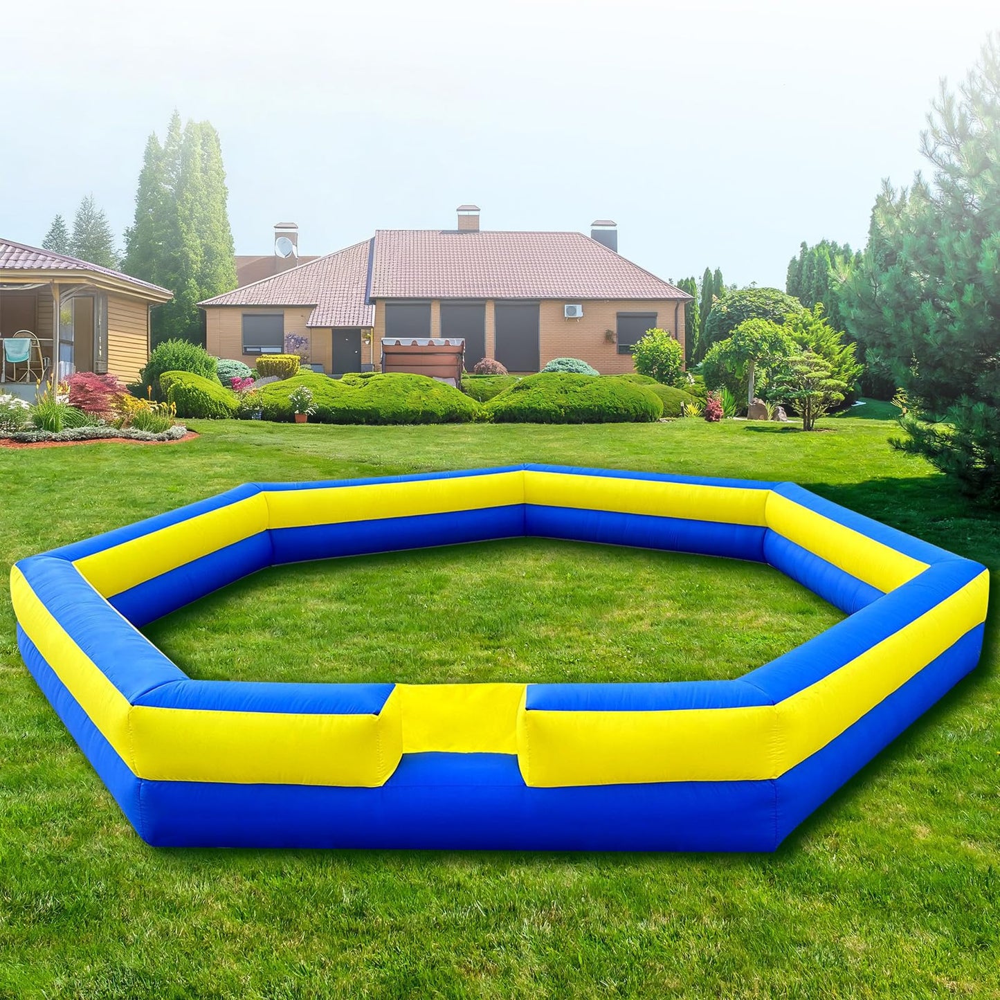 WARSUN Gaga Ball Pit Inflatable with Powerful Blower
