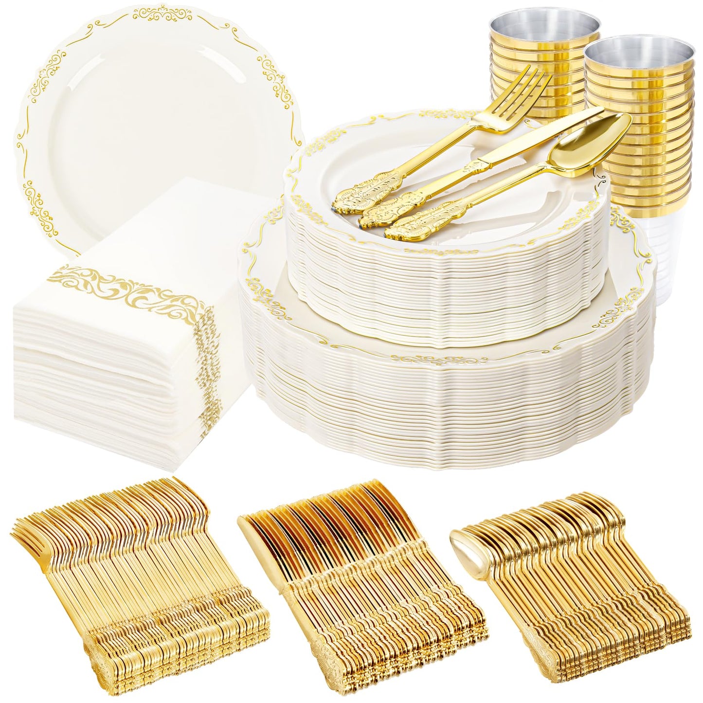supernal 800PCS Dinnerware Set
