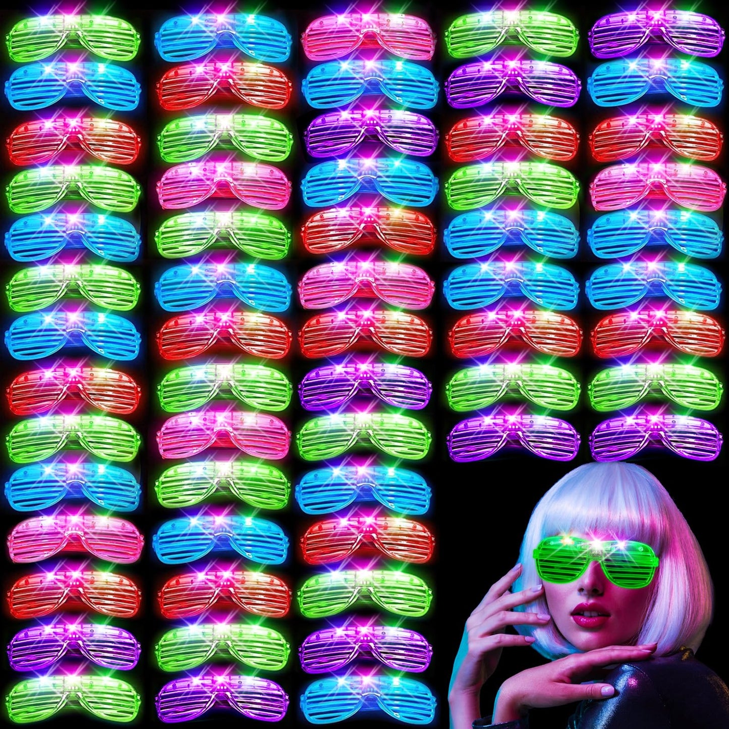 OLUPP Glow in the Dark Party Supplies