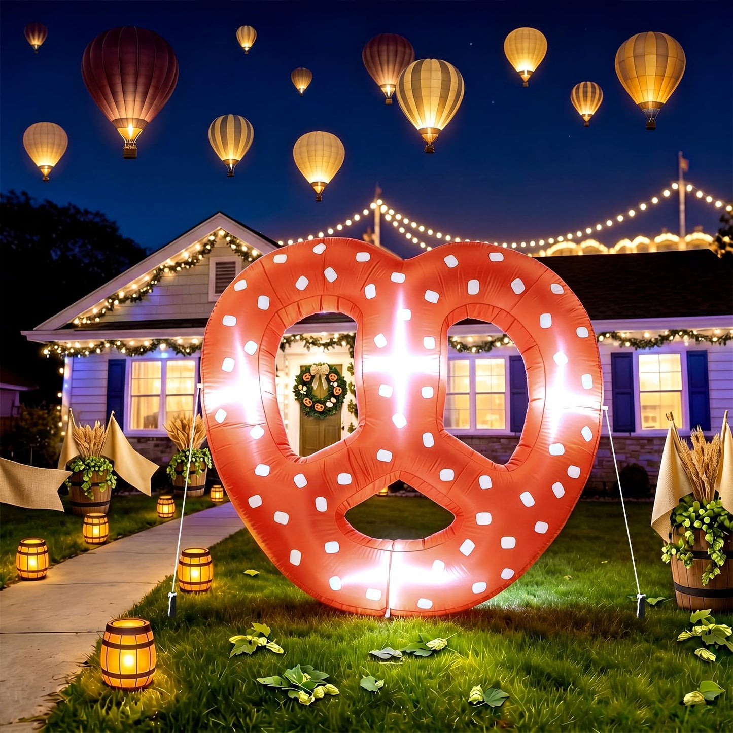 LED Inflatable Arch for Outdoor Parties and Events
