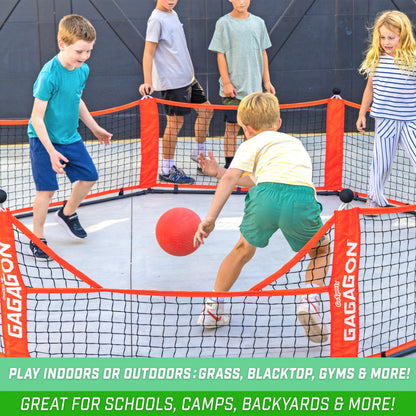 Portable Gaga Ball Pit for Indoor and Outdoor Play