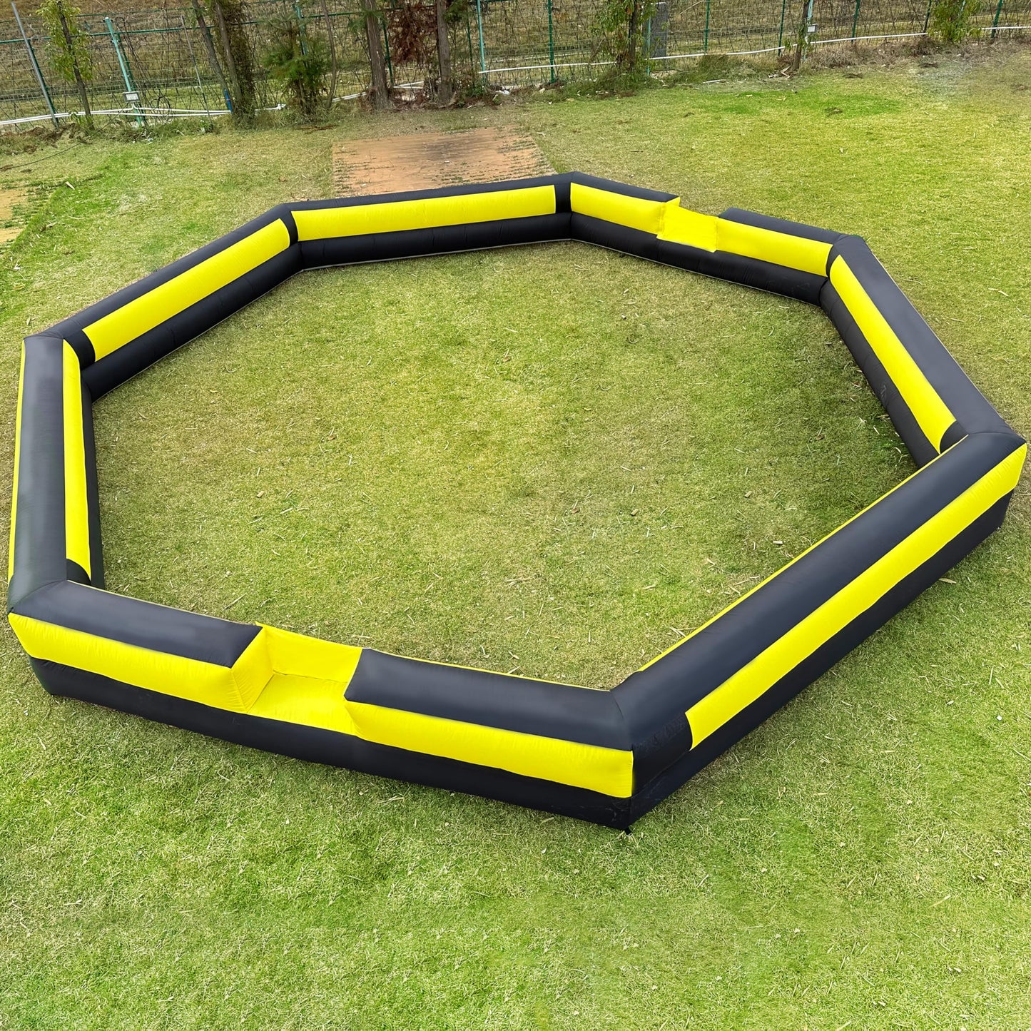 Inflatable Gaga Ball Pit with Built-In Blower